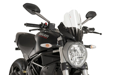 DUCATI MONSTER 821 DARK [2016] – sportsskærm – gennemsigtig