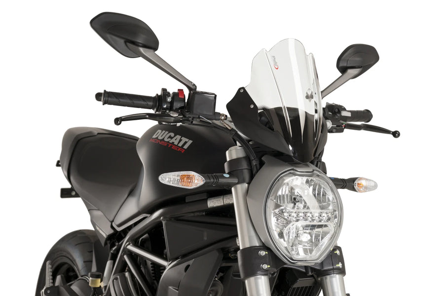 DUCATI MONSTER 821 DARK [2016] – sportsskærm – gennemsigtig
