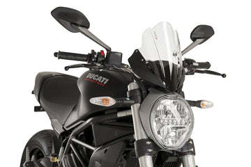 DUCATI MONSTER 821 DARK [2016] – sportsskærm – sort