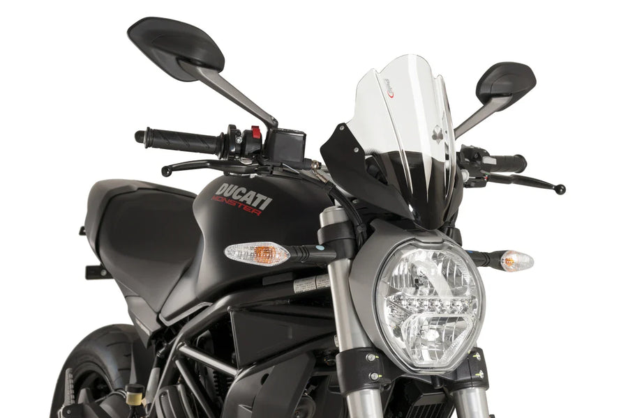 DUCATI MONSTER 821 DARK [2016] – sportsskærm – sort