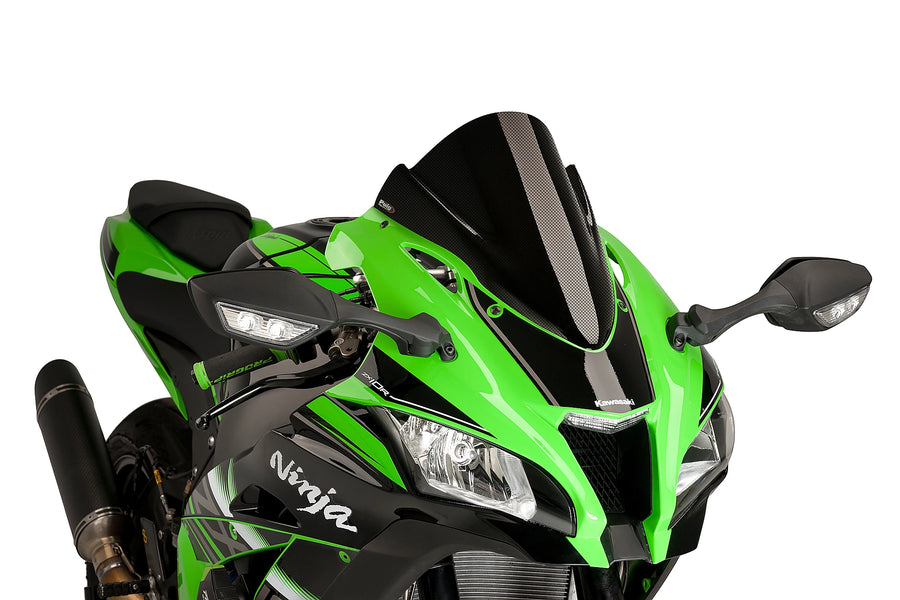 KAWASAKI ZX-10RR NINJA PERFORMANCE [2018] - Z-Racing skærm | Carbon look | PUIG 8912C