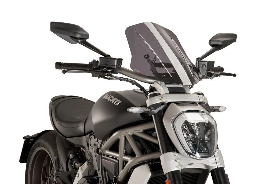 TRIUMPH BONNEVILLE T 120 BLACK [2025] - Justerbar turskærm | Tonet | PUIG 8922H
