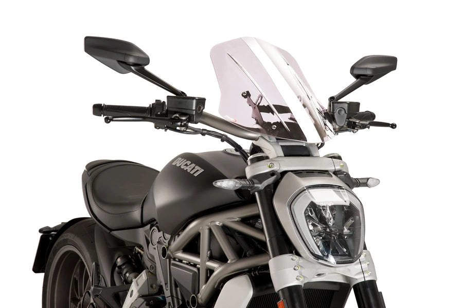 TRIUMPH BONNEVILLE T 120 BLACK [2025] - Justerbar turskærm | Ryd | PUIG 8922W