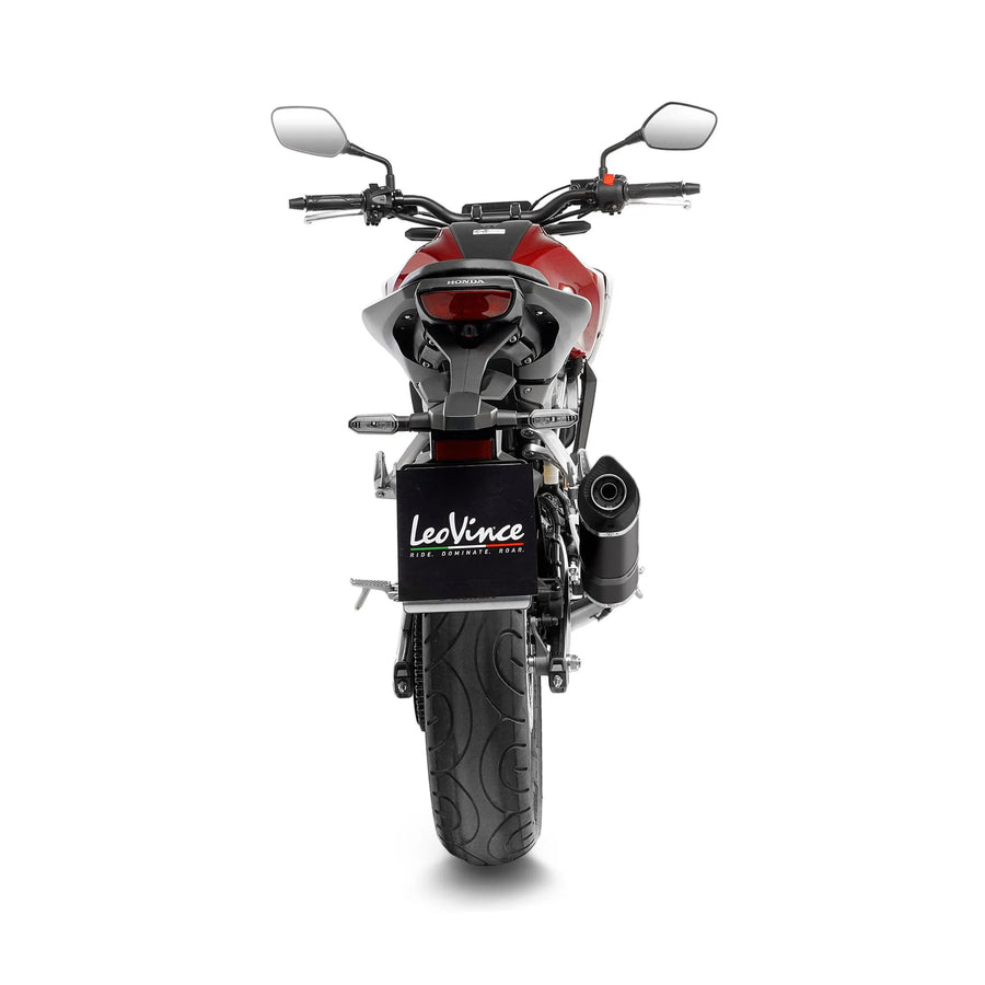 honda cb 125 [LEOVINCE] – LV One Evo Black Edition komplet udstødningssystem