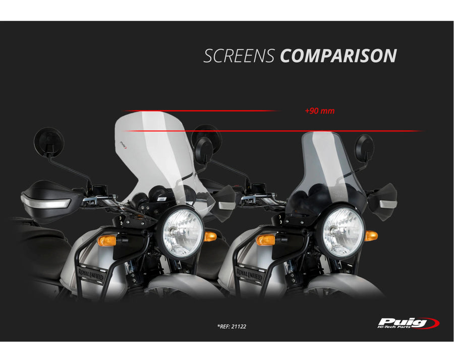 ROYAL ENFIELD HIMALAYAN 410 [2020] – turskærm – gennemsigtig