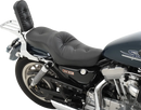 harley-davidson sportster s [DRAG SPECIALTIES] – Fladt vinyl dobbelt-trough sæde-3