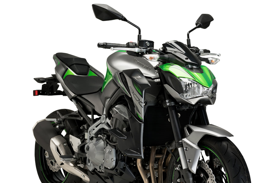 KAWASAKI Z 900 [2019] – Sidespoiler med nøgen kåbe forrude
