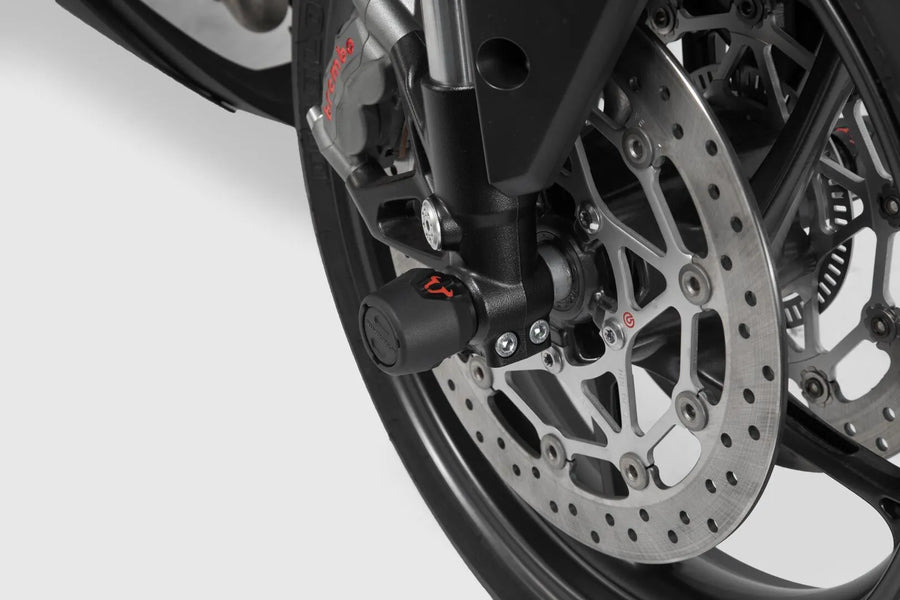 ducati monster 821 [SW-MOTECH] – beskyttelsessæt for forhjulsaksel