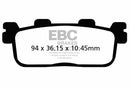 Yamaha DT 125 [EBC] -SFA-HH Series Roller Sinter Metal Brake Pads-1
