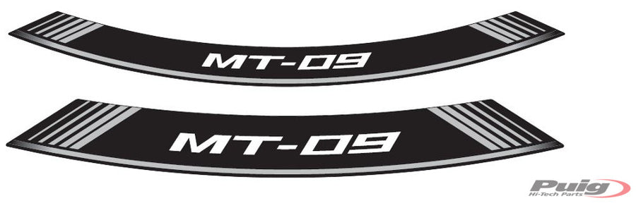 YAMAHA MT-09 SPORT TRACKER [2016] – Fælg Strips Specials – Sølv
