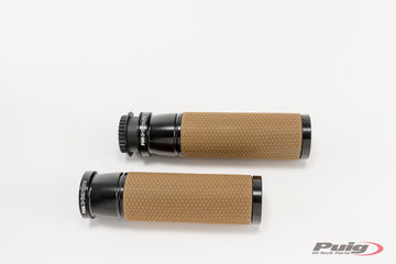 KAWASAKI Z 125 [2025] – Vintage Grips – Sort