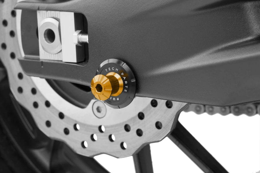 TRIUMPH SPEED TWIN 900 [2025] – Swingarm Protectors PRO – Sølv