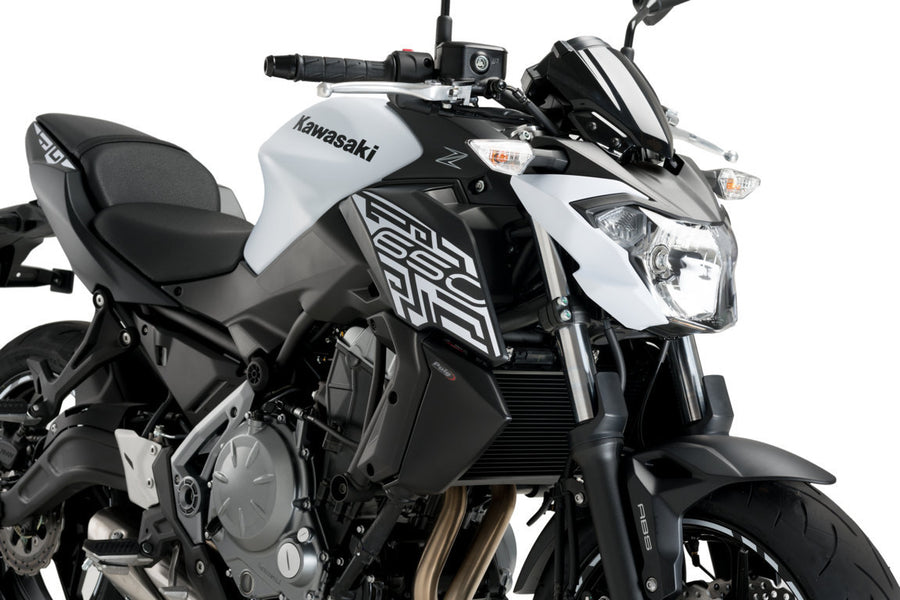 KAWASAKI Z 650 [2019] – kølerhætte – carbon look
