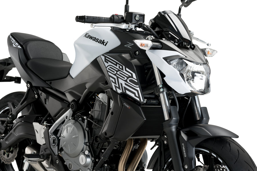 KAWASAKI Z 650 [2019] – kølerhætte – carbon look