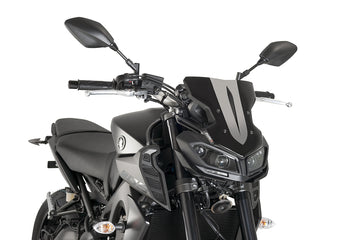 YAMAHA MT-09 SP [2020] - Ny generation af sportsforrude | Sort | PUIG 9376N