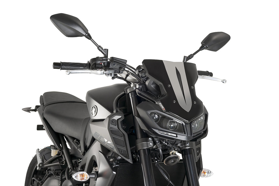YAMAHA MT-09 SP [2020] - Ny generation af sportsforrude | Sort | PUIG 9376N