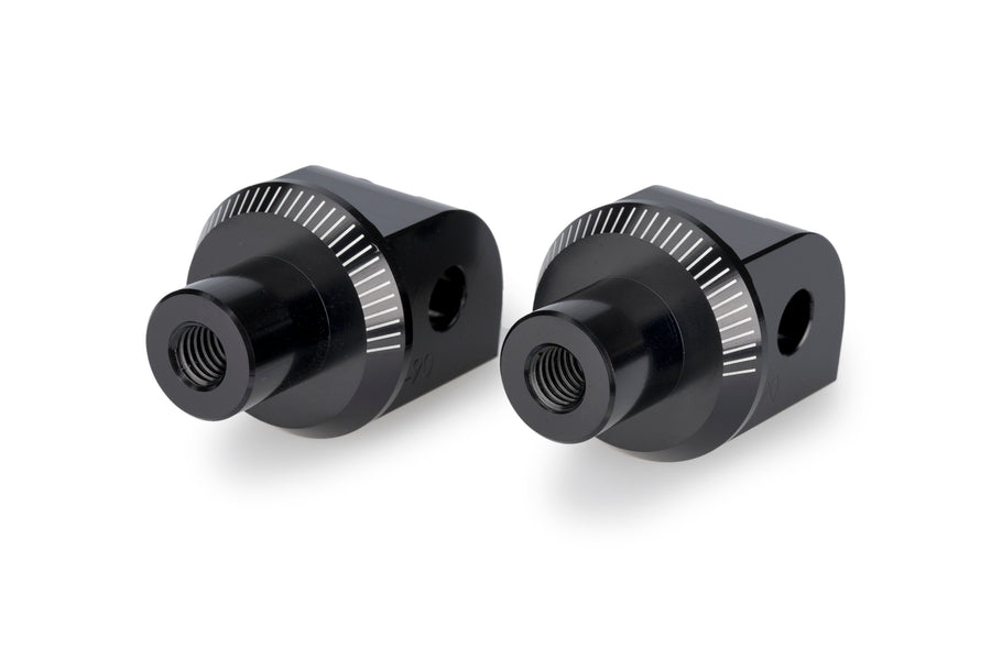 TRIUMPH SPEED 400 [2025] – Adapter fodstøtte gummipude “Rider” – Sort