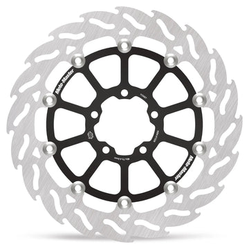 Ktm Duke 990 R ABS [2025-2026] - Flame Series Bremsscheibe – Oberfläche: Schwarz, Silber – Bild 1