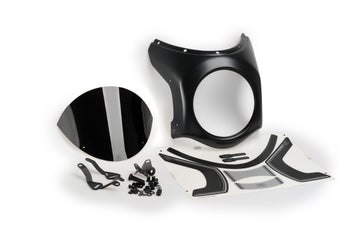 TRIUMPH SCRAMBLER 400X [2025] – Retro Fairing Screen – Sort - 0