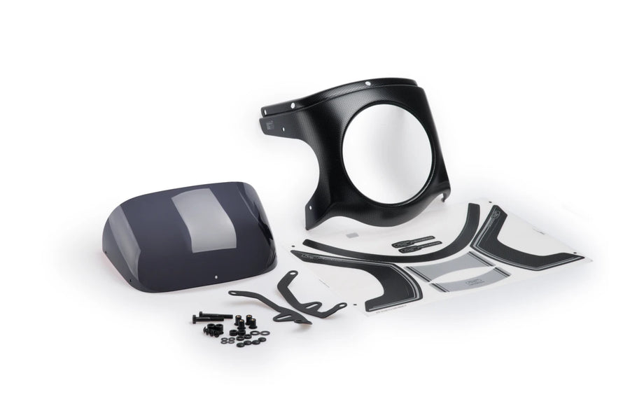 TRIUMPH BONNEVILLE SPEEDMASTER [2025] – Retro Fairing Screen – Sort