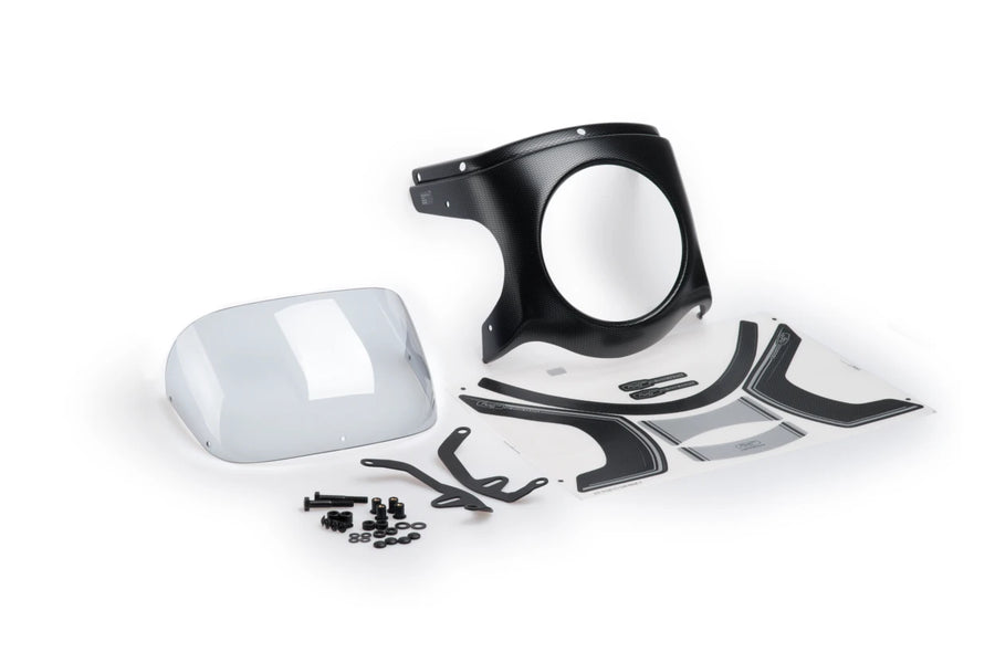 TRIUMPH BONNEVILLE SPEEDMASTER [2025] – Retro Fairing Screen – Sort