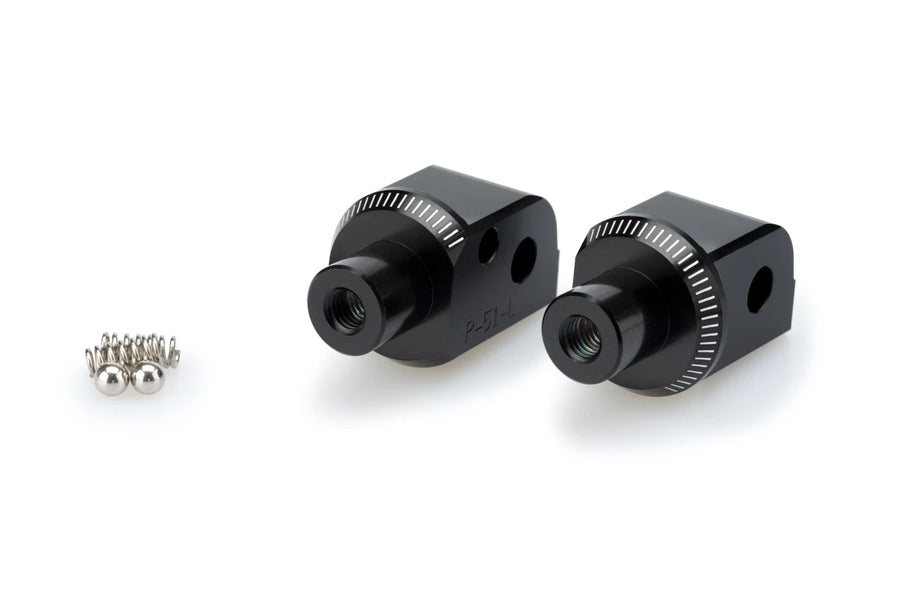 KTM 390 DUKE [2023] – Adapter passagerfodstøtte gummipude – sort