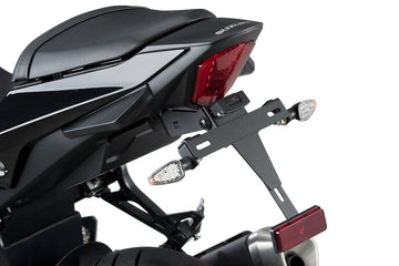 SUZUKI GSX-R250R [2017-2018] - Nummerpladeholder | Sort | PUIG 9523N
