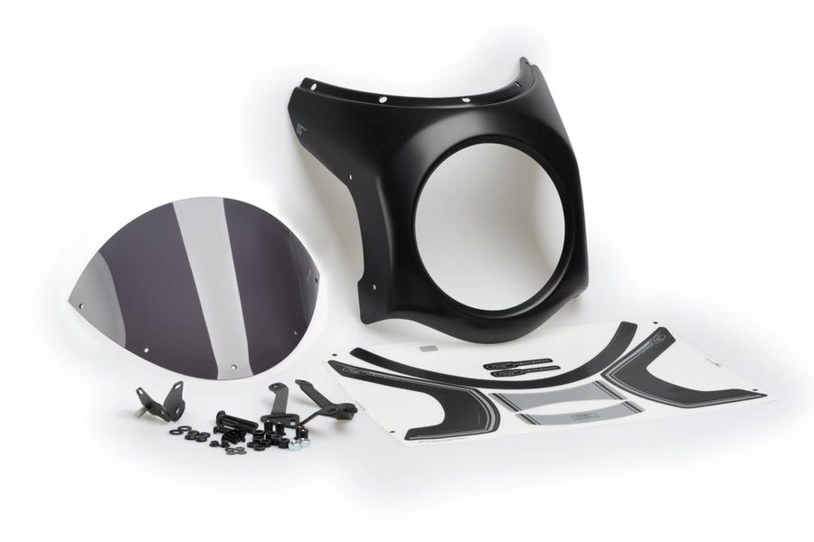 TRIUMPH SCRAMBLER 400X [2025] – Retro Fairing Screen – Sort