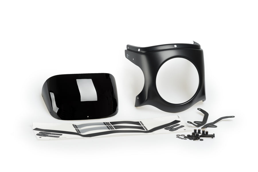 TRIUMPH BONNEVILLE SPEEDMASTER [2025] – Retro Fairing Screen – Sort
