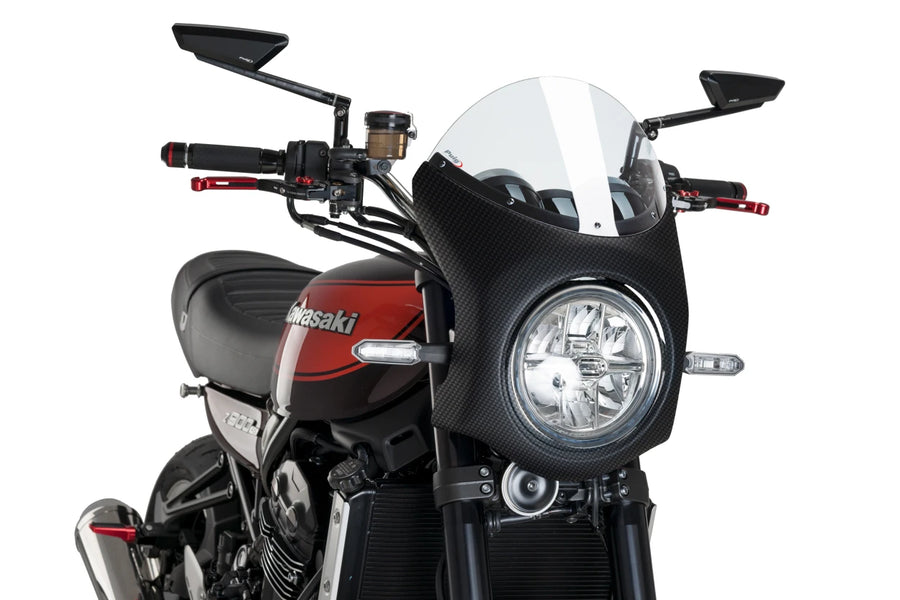 KAWASAKI Z 900 RS SE [2025] – Retro Fairing Screen – Sort