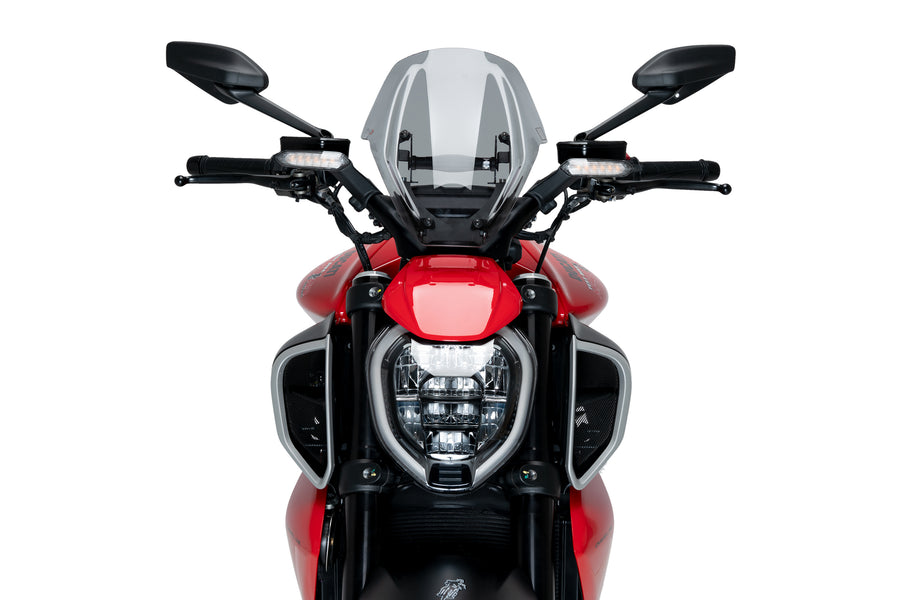 DUCATI DIAVEL V4 [2025] – New Generation Justerbar – Sort