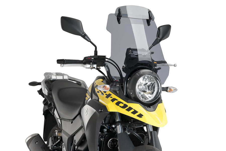SUZUKI DL250 V-STROM 2017–2018 - Tourenscheibe mit Visier | Getönt | PUIG 9607H