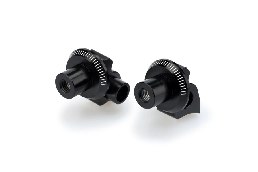APRILIA DORSODURO 900 [2020] – Adapter fodstøtte gummipude “Rider” – Sort