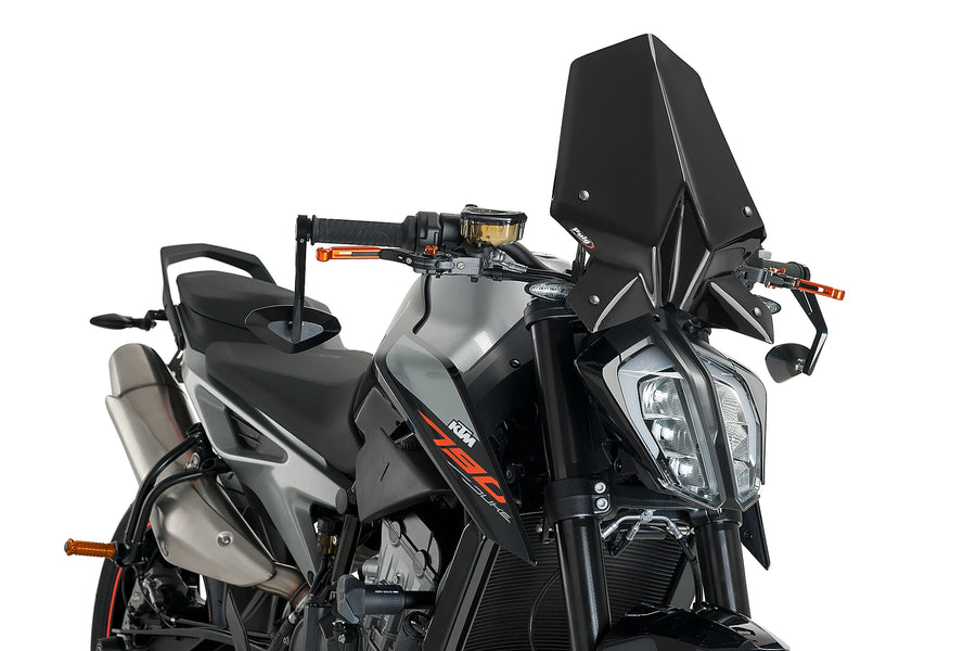 KTM 890 DUKE R [2025] - Ny generation af sportsforrude | Sort | PUIG 9668N