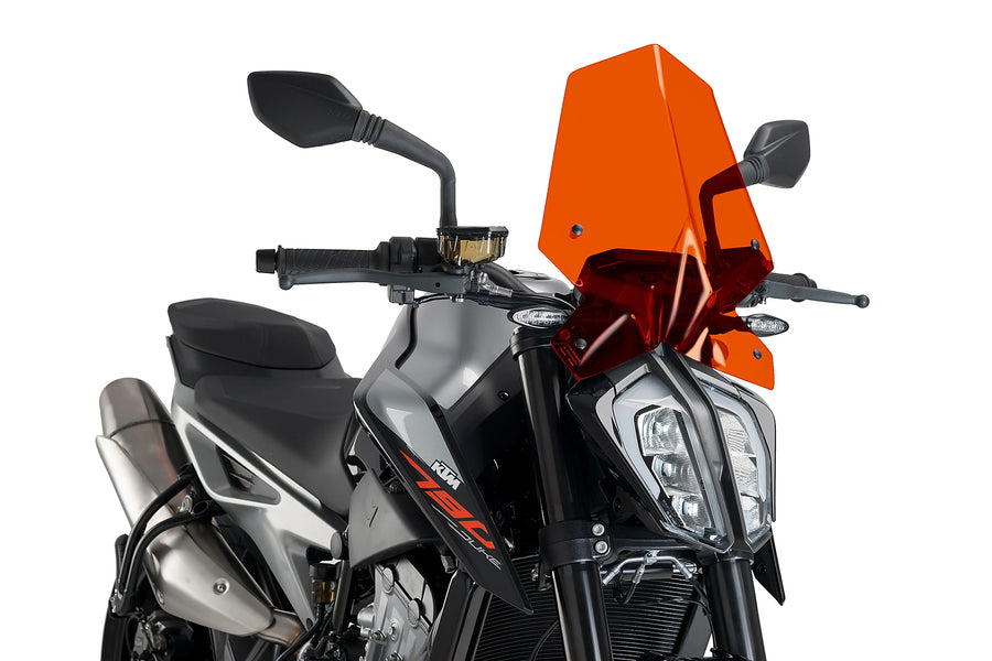 KTM 890 DUKE R [2025] - Ny generation af sportsforrude | Orange | PUIG 9668T