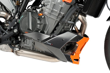 KTM 890 DUKE R [2025] - PUIG frontspoiler | Carbon look | PUIG 9669C
