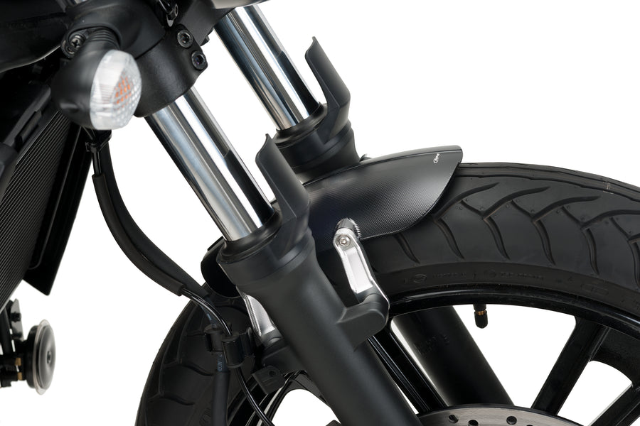 KAWASAKI VULCAN S [2025] – Forskærm tyk aluminiumsplade – Sort
