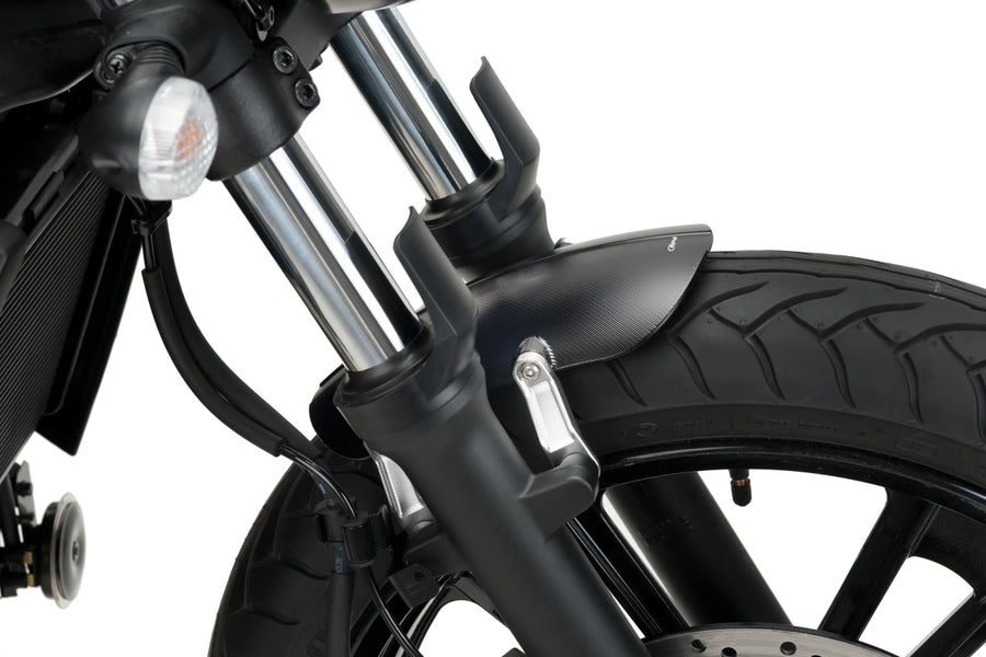 KAWASAKI VULCAN S [2025] – Forskærm tyk aluminiumsplade – Sort