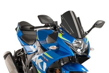 SUZUKI GSX-R 250 [2019] - PUIG Z-Racing-skive | Carbon look | PUIG 9722C