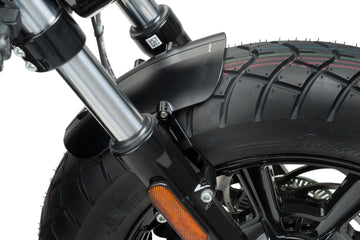 INDIAN SCOUT [2025] – Forskærm tyk aluminiumsplade – Sort