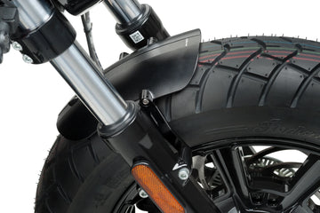 INDIAN SCOUT [2025] – Forskærm tyk aluminiumsplade – Sort - 0