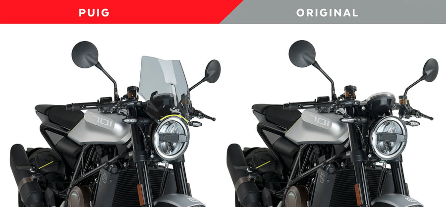 HUSQVARNA VITPILEN 701 [2020] - Ny generation af sportsforrude | Tonet | PUIG 9750H