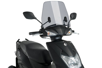 TRIUMPH BONNEVILLE T 120 BLACK [2025] - PUIG Urban Vindskærm | Tonet | PUIG 9793H