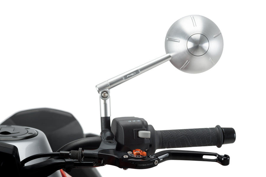 KTM 890 DUKE R [2025] – Retro bakspejl – Anodiseret aluminium
