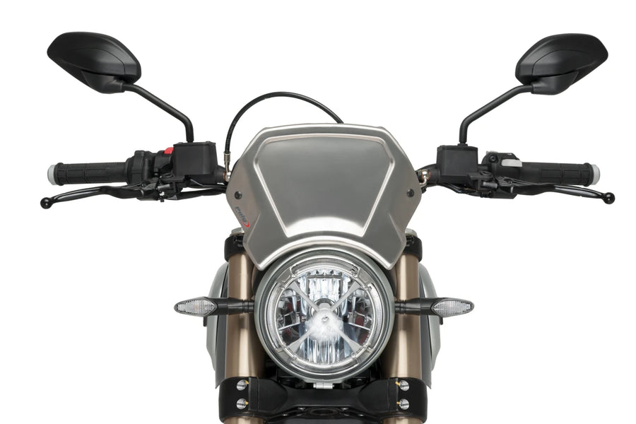 DUCATI SCRAMBLER 1100 DARK PRO [2025] – ALU frontplade – sort