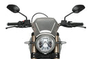 DUCATI SCRAMBLER 1100 DARK PRO [2025] – ALU frontplade – sølv