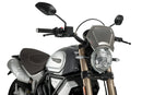 DUCATI SCRAMBLER 1100 DARK PRO [2025] – ALU frontplade – sølv
