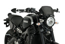 YAMAHA XSR 900 [2021] - Frontpanel i aluminium | Sort | PUIG 9806N