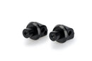 APRILIA SHIVER 900 [2020] – Adapter passager fodstøtte gummipude – sort-1
