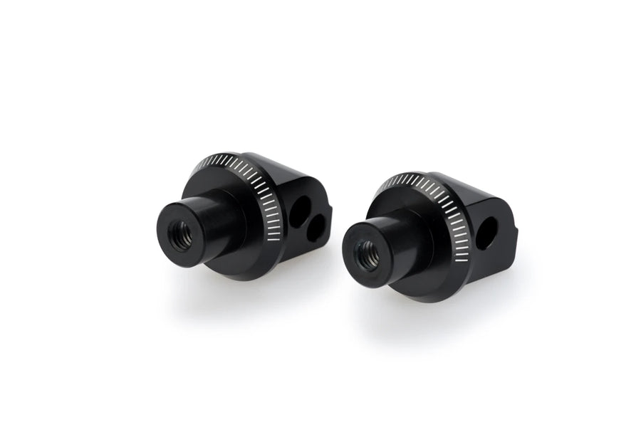 APRILIA SHIVER 900 [2020] – Adapter passager fodstøtte gummipude – sort